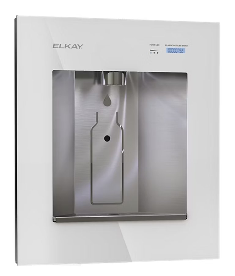 Elkay LBWD2C00WHC – Dispensador de agua comercial filtrado empotrable en la pared Elkay EZH2O liv pr