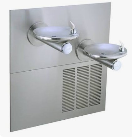 Elkay LRPBM282K – Swirlflo® fuente de dos niveles, ADA, con filtro, 8 gph, acero inoxidable, 220 v
