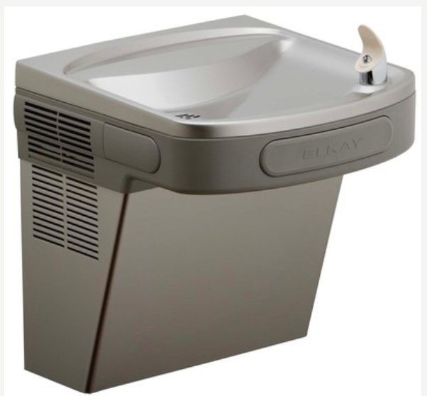 Elkay LZS8S2JO – Bebedero  de agua filtrada eléctrico de montaje en pared, diseñado para uso come
