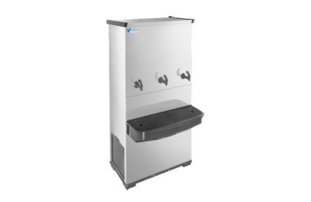 Cánovas RESIST 100 – Bebedero y purificador industrial 100 litros inox con 3 grifos